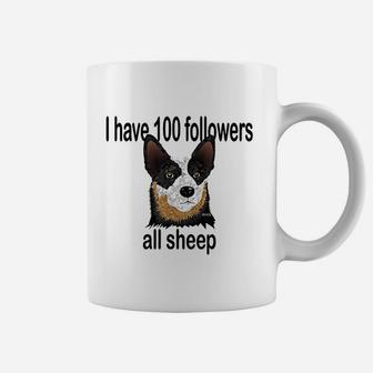 Australian Cattle Dog With Followers Coffee Mug - Seseable