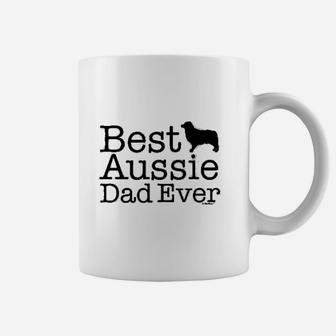 Australian Shepherd Gifts Best Aussie Dad Ever Coffee Mug - Seseable