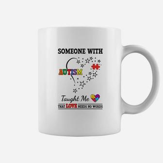 Awareness Support Autistic Gift For Mom Dad Coffee Mug - Seseable