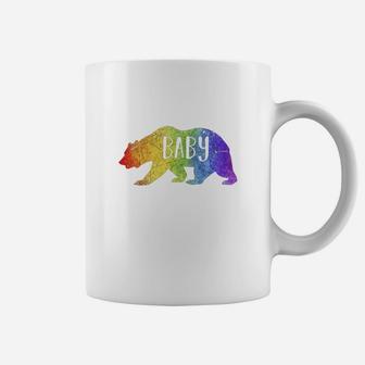 Baby Bear Rainbow Lgbt T-shirt - Lesbian Gay Pride Gift Coffee Mug - Seseable