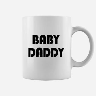 Baby Daddy Funny New Dad The Man Behind The Bump Fatherhood Christmas Coffee Mug - Seseable