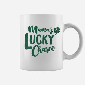 Baby Mamas Lucky Charm Funny Irish Shamrock Saint Patricks Day Coffee Mug - Seseable