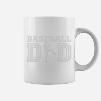 Baseball Dad Happy Fathers Day Sport Lovers Coffee Mug - Seseable