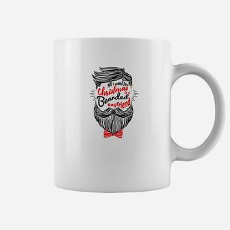 Beard Boyfriend Funny Christmas Beard Coffee Mug - Seseable