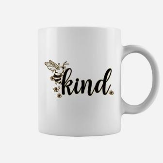 Bee Kind Cute Summer Save The Bees Graphic Coffee Mug - Seseable