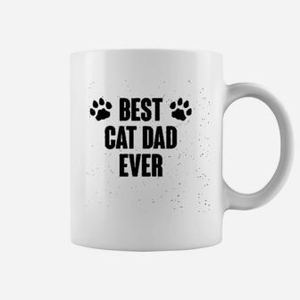 Best Cat Dad Ever Fathers Day Funny Gifts For Dad Coffee Mug - Seseable
