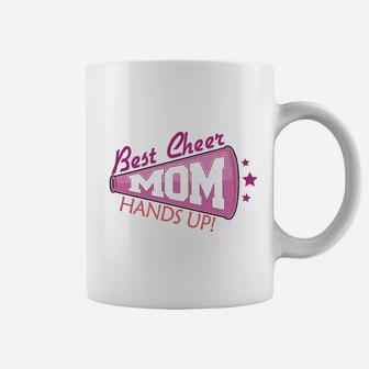 Best Cheer Mom Hands Up Coffee Mug - Seseable