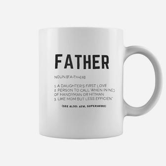 Best Dad Ever First Fathers Day Grandpa Gift Funny Coffee Mug - Seseable
