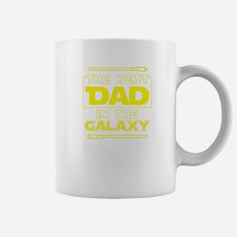 Best Dad In The Galaxy Fathers Day For Star Dad Premium Coffee Mug - Seseable