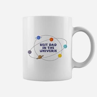 Best Dad In The Universe Fathers Day Gift Coffee Mug - Seseable