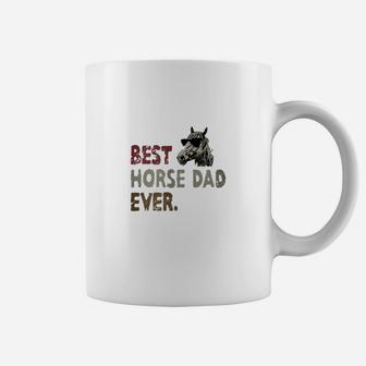 Best Horse Dad Ever Vintage Coffee Mug - Seseable