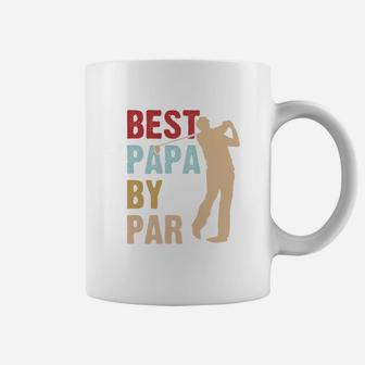 Best Papa By Par Golf, best christmas gifts for dad Coffee Mug - Seseable
