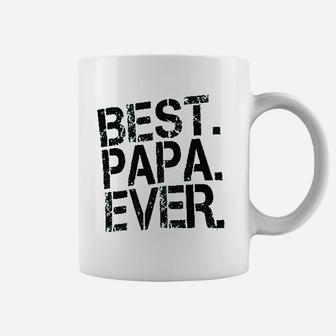 Best Papa Ever Worlds Greatest Dad Coffee Mug - Seseable