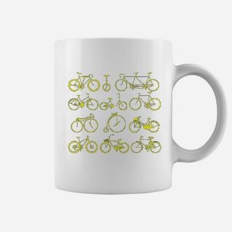Bicycle Cycling Mountain Bike Humor Cyclist Hipster Rider Coffee Mug - Seseable
