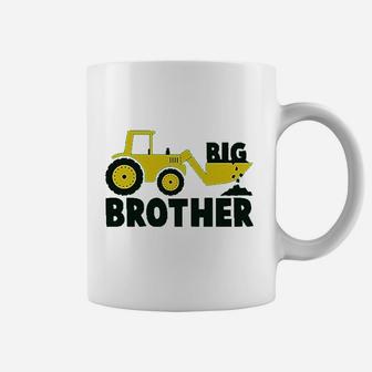 Big Brother Toddler Boys Tractor Big Bro Promoted To Big Brother Coffee Mug - Seseable