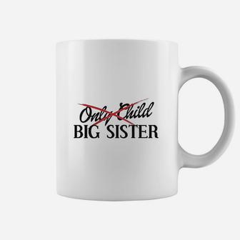 Big Girls From Only Child To Big Sister Coffee Mug | Seseable UK
