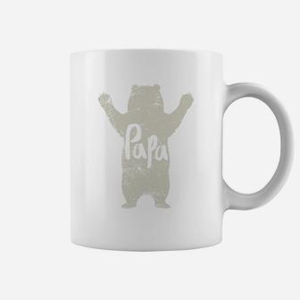 Big Papa Bear Hug T Shirt, dad birthday gifts Coffee Mug - Seseable