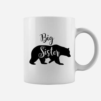 Big Sister Bear Coffee Mug - Seseable