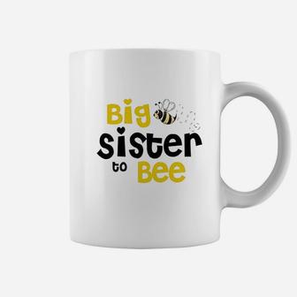 Big Sister To Bee, sister presents Coffee Mug - Seseable