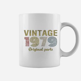 Birthday Gift Retro Birthday Vintage 1979 Original Parts Coffee Mug - Seseable
