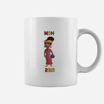 Black History Month Mom Proud Gift Coffee Mug - Seseable