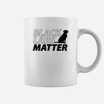 Black Labs Matter - Hunter Orange Coffee Mug - Seseable