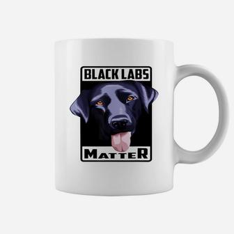 Black Labs Matter Labs Dog Lovers Coffee Mug - Seseable