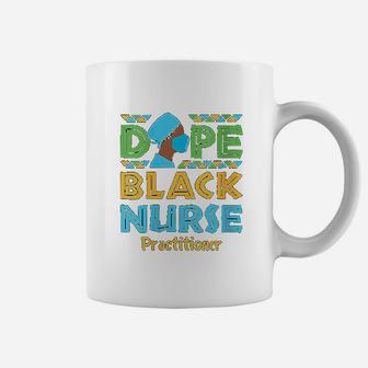 Black Nurse Practitioner Np Nursing Gifts Afrocentric Coffee Mug - Seseable
