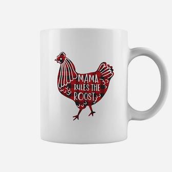 Blessed Mama Mama Rules The Roost Coffee Mug - Seseable