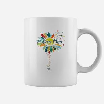 Blessed Mom Colorful Flower Gifts Accessories For Mom Coffee Mug - Seseable