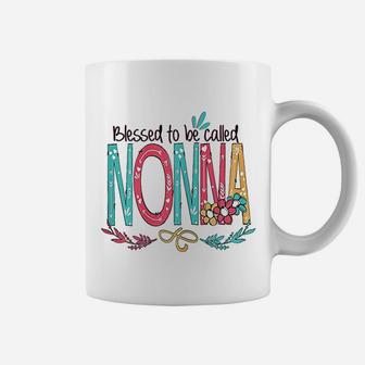Blessed To Be Called Nonna Colorful Gifts Coffee Mug - Seseable