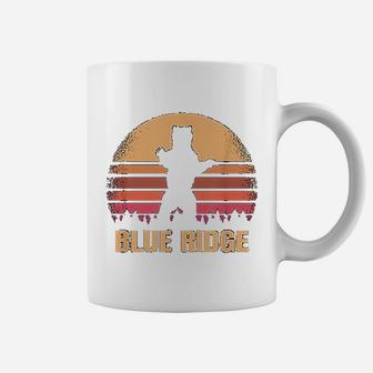Blue Ridge Georgia Vintage Bear Distressed 70s 80s Ga Sunset Coffee Mug - Seseable