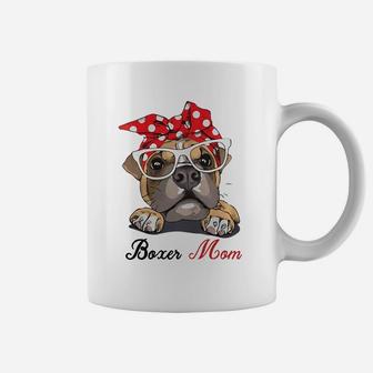 Boxer Dog Mom Dog Lover Coffee Mug - Seseable