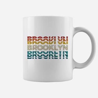 Brooklyn New York Ny Vintage Retro Gift Coffee Mug - Seseable