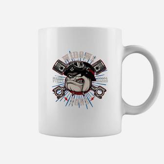 Bulldog Widows Sons Masonics Coffee Mug - Seseable