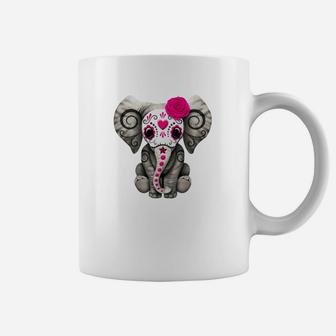 Buntes Elefanten-Design Tassen für Herren mit Rosenmotiv - Seseable