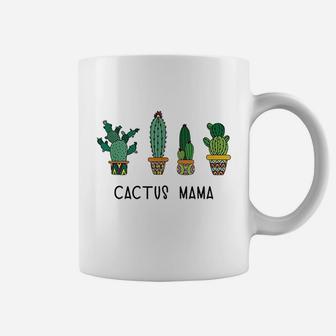 Cactus Mama Succulent Gardener Plant Mom Mother Gift Coffee Mug - Seseable