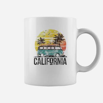 California Retro Surf Vintage Coffee Mug - Seseable