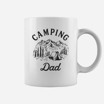 Camping Dad Cool Outdoor Vacation Fathers Day Coffee Mug - Seseable