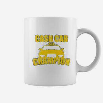 Cash Cab Champion Taxi Cab Driver Transportation Vehicle Coffee Mug - Seseable