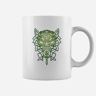 Celtic Wolf Coffee Mug - Seseable