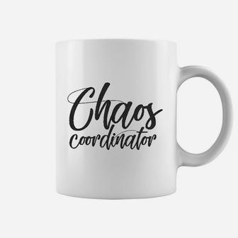 Chaos Coordinator Funny Parenting For Mom Coffee Mug - Seseable