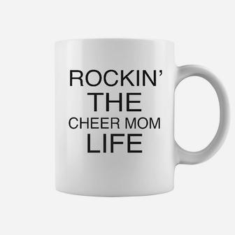 Cheer Mom Rockin' The Cheer Mom Life Coffee Mug - Seseable