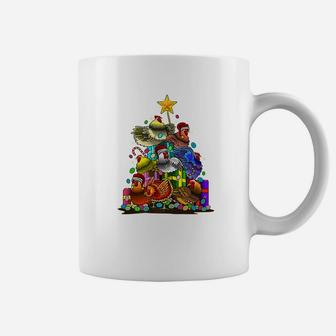 Chicken Christmas Tree Hen Rooster Farmer Holiday Gift Coffee Mug - Seseable