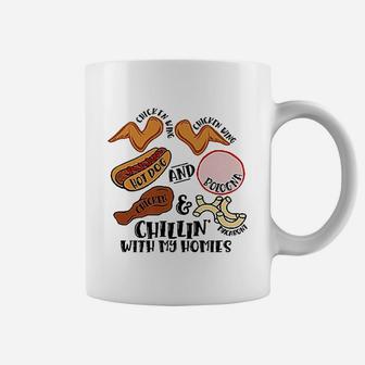 Chicken Wing Hot Dog And Bologna Coffee Mug - Seseable