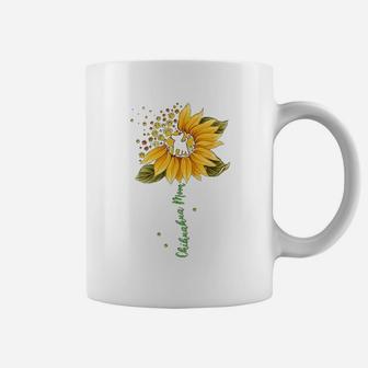Chihuahua Mom Cool Sunflower Chihuahua Dog Lover Gifts Coffee Mug - Seseable
