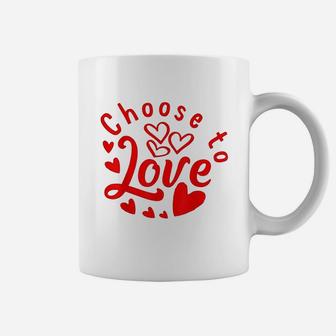 Choose To Love Mommy And Me Valentine Coffee Mug