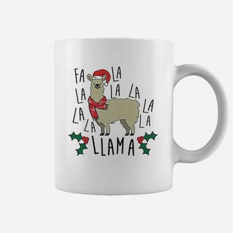 Christmas Fa La Llama Coffee Mug - Seseable