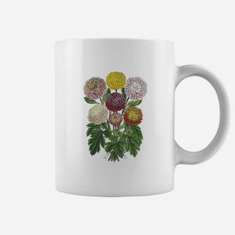Chrysanthemum Botanical Flower birthday Coffee Mug - Seseable