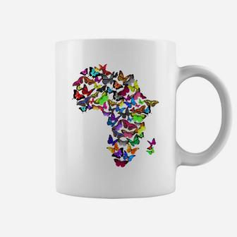 Cool Mama Africa Butterfly Style Africans Gif Coffee Mug - Seseable
